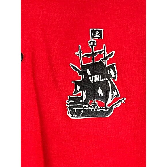 Retro Pirate Skeleton Halloween Grunge Punk Hoodie Patches Kid L Preppy Classic - Picture 9 of 13